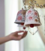 Small Floral Bell (Ø 8.5×H 9.5 cm)