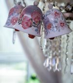 Small Floral Bell (Ø 8.5×H 9.5 cm) - Image 3